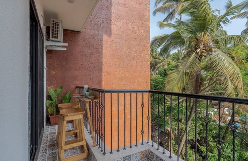 Saunta Vaddo Apartment | Luxury 1-bedroom with AC, WiFi in enchanting Arpora north Goa