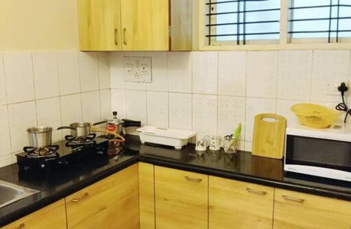 JP Nagar Apartment | Mandar - 2B , A cozy one bedroom home .