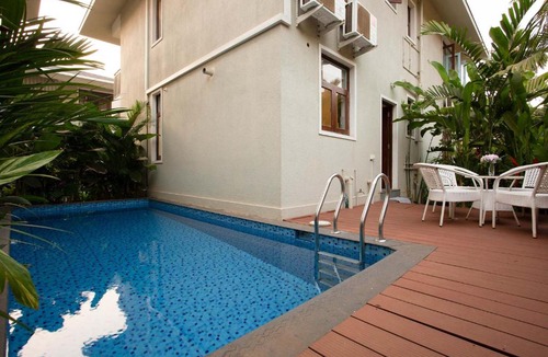 Sangolda Villa | Mediterranean Bliss by StayVista - 4BHK Villa with Private Pool & BBQ