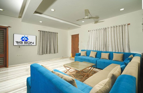 Madhapur Apartment | Modern Comfort 3-Bed Haven