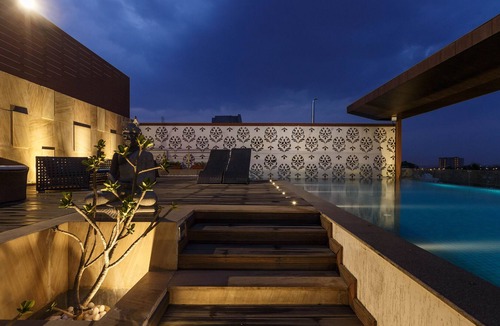 Yelahanka Apartment | Moksh Pool & Spa Suites