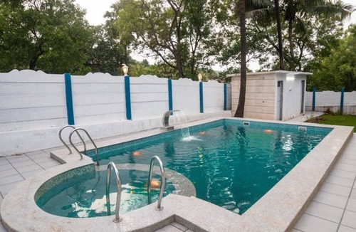Vasai Villa | Neil Tarang Villa , Modern private pool villa with garden near Mumbai