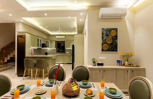 Morjim Villa | Paddy Field View 5 Mins Drive to Beach