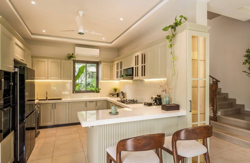 Morjim Villa | Paddy Field View 5 Mins Drive to Beach
