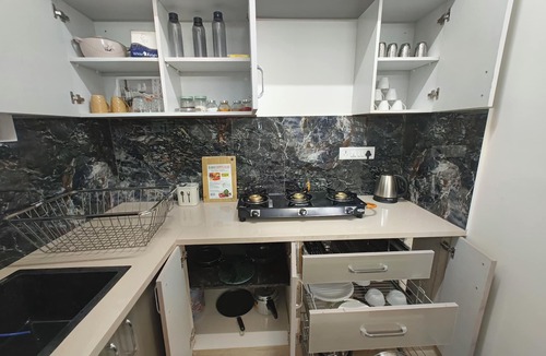 Agara Apartment | Peaceful 1BHK with Balcony, Wifi