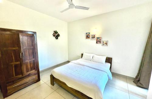 Mapusa Apartment | Peaceful Aesthetic 1BHK in Siolim with Forest View & Pool