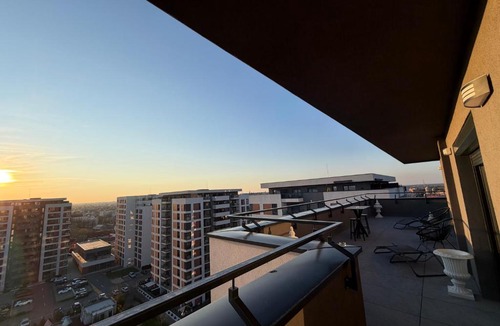 Arad Apartment | Penthouse Adora Terasă Panoramică 50mp Luxury