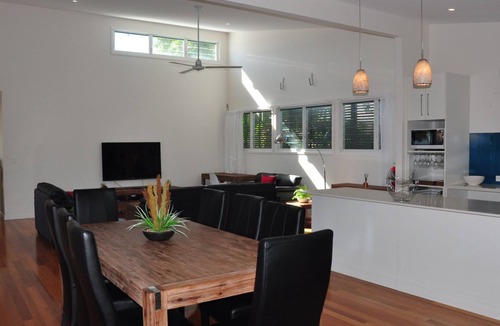 Rainbow Beach House | Perfect location! Perfect family home with a pool & air conditioning.