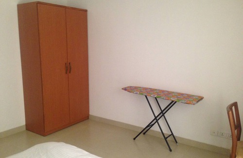 Kudal Apartment | Pool Facing Fully Furnished Single Bedroom Apartment in Siolim