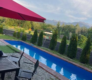 Porumbacu de Jos Cabin | Porumbacu Mountain Views - Cabană cu Piscină