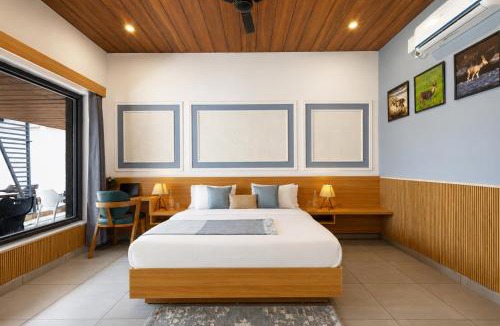 Bail Parao Villa | Puvalgarh Farms Thistle Cottage-style Suite with Shared, Pool, Dining, Garden & Outdoor Sit-out Near Sitabani Gate