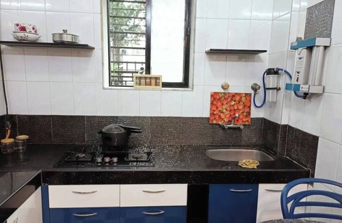 Mahim House | Pvt AC room Sea face building with Luxury finish furniture and fitments, Mumbai