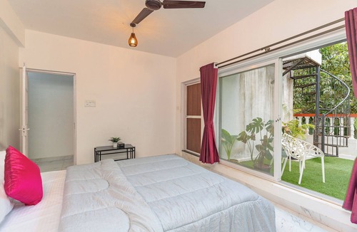 Bastora House | Quiet & Serene pool villa in the heart of Goa private pool/kids pool/patio/lawn