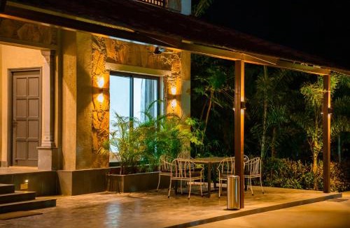 Bedla Villa | Raas Stays by ELIVAAS 4-BHK Retreat With Private Pool, Gardens, Lounge & Scenic Aravali Views