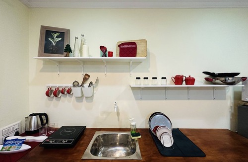 Agara Apartment | Rooftop Metro Marvel - Entire Terrace with AC, 4 mins from metro station