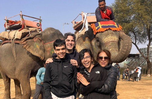 Pink City Villa | Room 2 - You can spend time with elephants by going close them