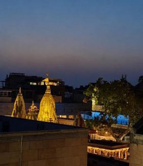 Varanasi Bed & Breakfast | Room in Villa overlooking Vishwanath Mandir
