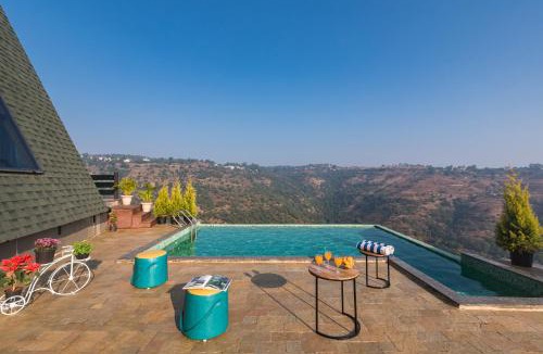 Mahabaleshwar Villa | SaffronStays A Vantage, Panchgani - A Pyramid Shaped Unique Luxury Villa With Infinity Valley Views