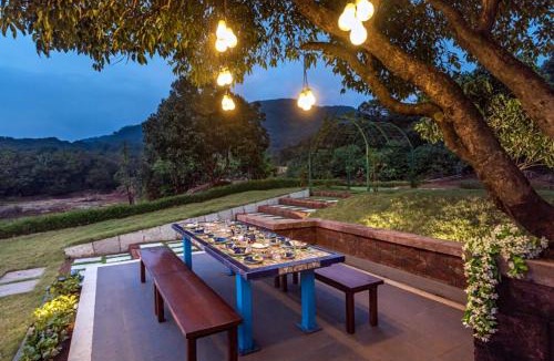 Mahabaleshwar Villa | SaffronStays Aatman, Mahabaleshwar - luxury estate with al-fresco dining amidst nature