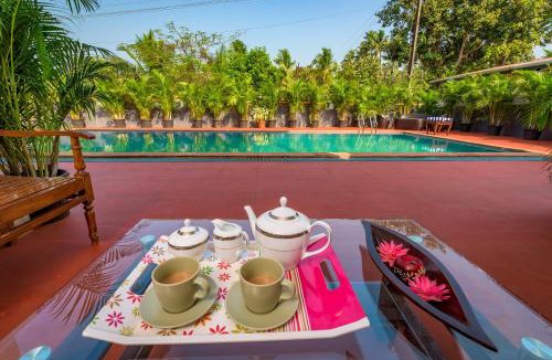 Murud Villa | SaffronStays Adora Woods and Hills - 4BHK Murud Villa with Pool, Kids Pool & Beach Fun