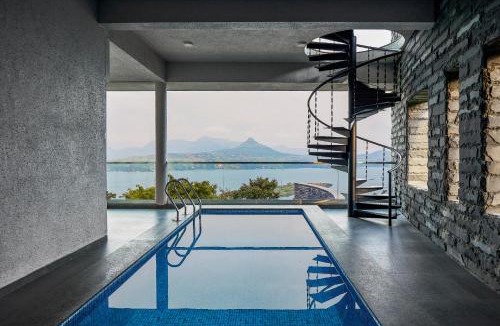 Lonavala Villa | SaffronStays Ahilya Waters - 3BR Pawna villa, infinity pool, 270 terrace views, bonfire & AD-featured estate