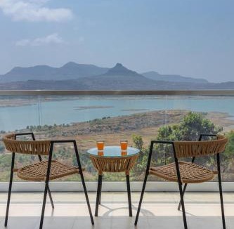 Lonavala Villa | SaffronStays Ahilya Waters - 3BR Pawna villa, infinity pool, 270 terrace views, bonfire & AD-featured estate
