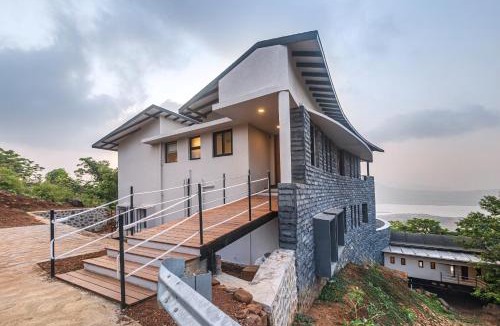 Lonavala Villa | SaffronStays Ahilya Waters - 3BR Pawna villa, infinity pool, 270 terrace views, bonfire & AD-featured estate