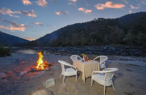 Ranikhet House | SaffronStays Aquadome Celeste -River Access Stay
