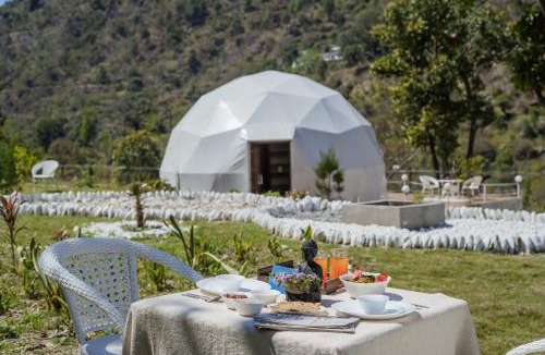 Ranikhet House | SaffronStays Aquadome Celeste -River Access Stay