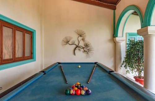 Nagaon Villa | SaffronStays Aquamarina - 3BR Mediterranean style beachfront villa with pool, lawns & seafood dining near Nagaon Beach
