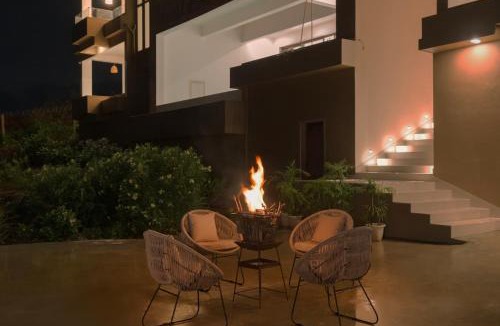Bedla Villa | SaffronStays Aurum Villa, Moringa Valley - 3BR hilltop villa with Aravalli views, bonfire & trails near Lake Pichola