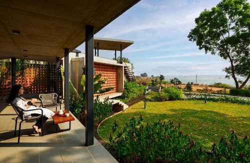 Nashik Villa | SaffronStays Avni - 2BR Lakeside Villa with Terrace & Bonfire