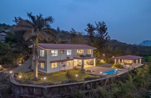 Thakursai Villa | SaffronStays Blue Infinitum Lakeview, Pawna