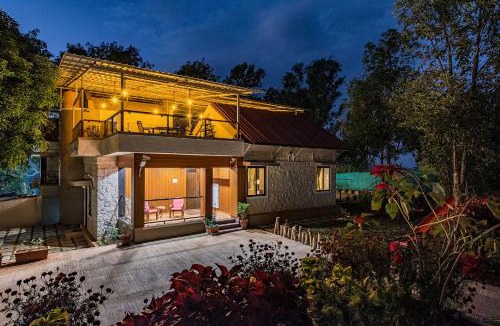 Wai Villa | SaffronStays Casa Tranquil, Panchgani - pet-friendly veg only pool villa