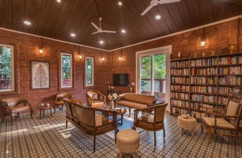 Kune Village Villa | SaffronStays Chira-5BR heritage villa with laterite stone walls, verandah sit-outs & private pool