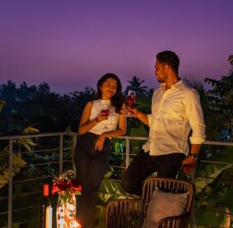 Nashik Villa | SaffronStays Eden - 3BR vineyard-side pool villa with jacuzzi, farm dining, stargazing deck & lawns for celebrations