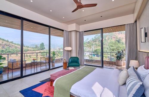 Khalapur Villa | SaffronStays Eldora by the Lake - 5BHK Villa with Pool, Foosball, Cricket & Pet-Friendly