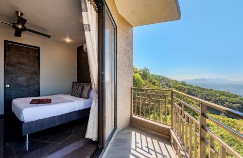 Atvan Villa | SaffronStays HeavOne Trio - 3BR villa with terrace, BBQ, WiFi & panoramic valley views near Tiger Point, Lonavala