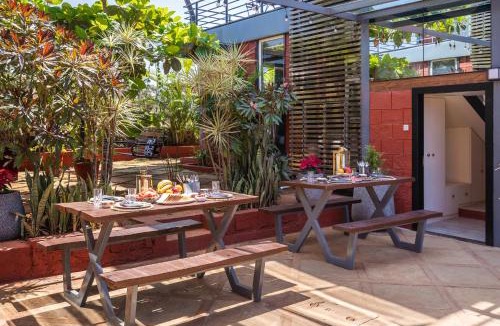 Parshwapuram Villa | SaffronStays Hobbes - 3BR private pool villa with lawn, family lounge, BBQ nights & deck sit-outs, ideal for celebrations