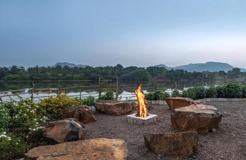 Mahiravani House | SaffronStays Lake House Marigold - 4 individual cottages with plunge pools near Sula Vineyard, Nashik