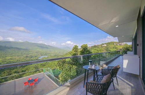 Kadadhe Villa | SaffronStays Lord's Pavilion - 6BR Luxury Villa with Lawn & Cricket Turf near Pawna