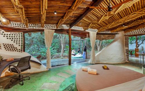 Vada Villa | SaffronStays Maativan - 4BR Pet-Friendly Eco Villa with Private Pool, Nature Walks & Activities