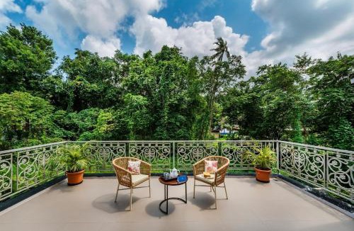 Moira Villa | SaffronStays Magnolia - 3BHK Moira Goa Villa with Pool & Games Room