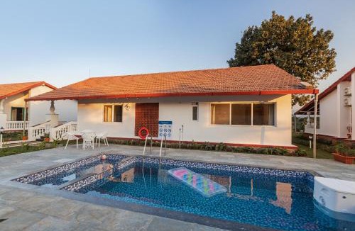 Karjat Villa | SaffronStays Mariposa by the River Montana - 3BR riverside villa in Karjat with pool and garden, perfect for small families