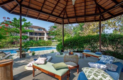 Alibaug Villa | SaffronStays Mograa L'Affaire - 5BR pet-friendly villa with private pool, gazebo & lawns near Kankeshwar Temple