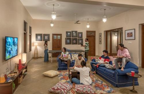Alibaug Villa | SaffronStays Mograa L'Affaire - 5BR pet-friendly villa with private pool, gazebo & lawns near Kankeshwar Temple