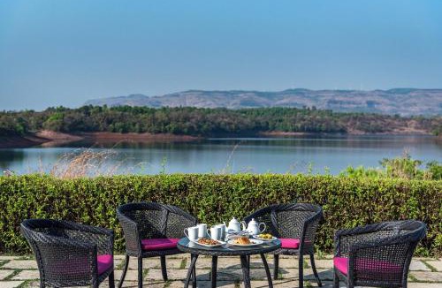 Wadgaon Villa | SaffronStays Moira 6-BR Lakeside Villa with Infinity Pool & Jacuzzi