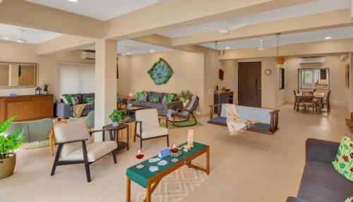 Gaulwadi Villa | SaffronStays Nilaya by the River - 3BR riverside villa with private pool, bonfire, BBQ & river views