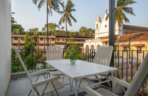 Nerul Villa | SaffronStays Rio - 4BR pet-friendly villa with glass-bottom pool, rooftop party zone & bar near Candolim & Coco Beach