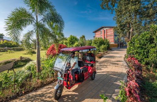 Paud Villa | SaffronStays Satori Perch Royale - Tuscan-style 3BR villa with panoramic lake views, pool, pickleball & organic meals